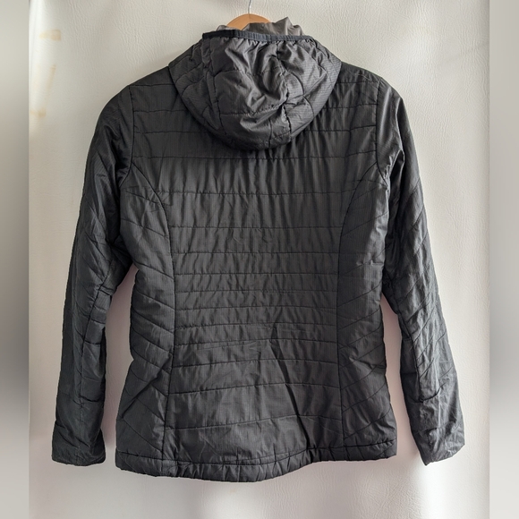 Icebreaker MerinoLOFT Black Wool Insulated Hooded Puffer Jacket - XS - Picture 7 of 15